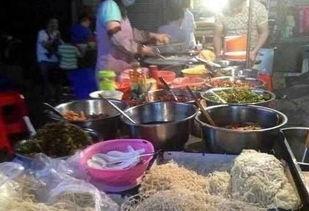 广州网红小吃摆摊图片,网红美食的烟火气息