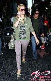 人气明星在街上